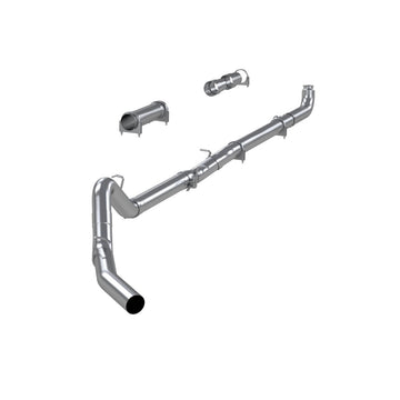 MBRP S6004PLM - 4 Inch Single Side Aluminized Steel No Muffler For 01-07 Silverado/Sierra 2500/3500 Duramax Classic Extended/Crew Cab MBRP