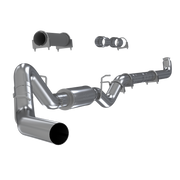 MBRP S6004P 4 Inch Single Side Aluminized Steel No Muffler