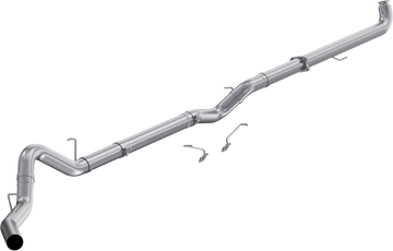 MBRP S6005SLM 4 Inch Downpipe-Back No Muffler Single Side Exit T409 Stainless Steel