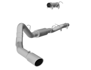 MBRP S6012409 - 4 Inch Cat Back Exhaust System Single Side T409 Stainless Steel For 06-07 Silverado/Sierra 2500/3500 Duramax MBRP