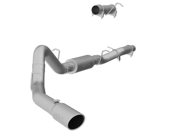 MBRP S6012409 - 4 Inch Cat Back Exhaust System Single Side T409 Stainless Steel For 06-07 Silverado/Sierra 2500/3500 Duramax MBRP