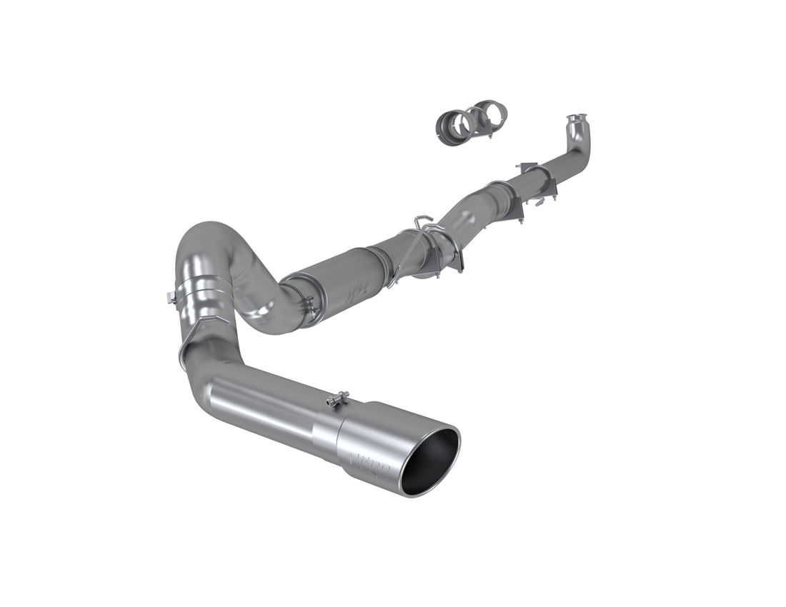 MBRP S60200AL - 5 Inch Exhaust Pipe Single Side Tip Included Aluminized Steel MBRP