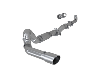 MBRP S60200AL - 5 Inch Exhaust Pipe Single Side Tip Included Aluminized Steel MBRP