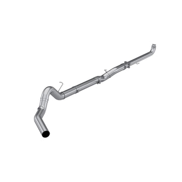 MBRP S60210SLM T409 Stainless Steel 5 Inch Downpipe Back Single Side Exit No Muffler