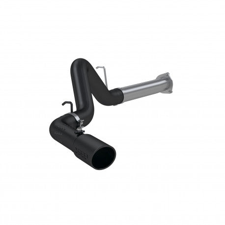 MBRP S6026BLK - 4 Inch Filter Back Single Side Black Coated For 07-10 Silverado/Sierra 2500/3500 Duramax All LMM MBRP 2