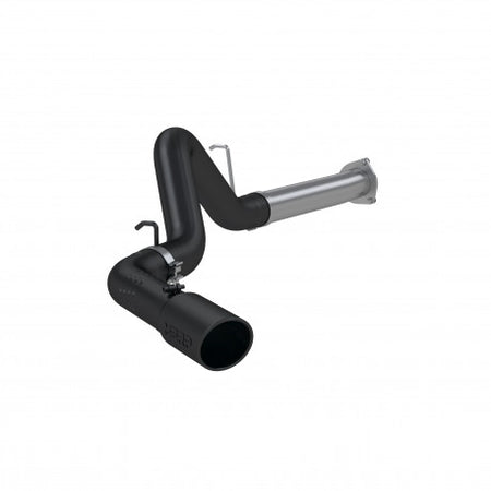 MBRP S6026BLK - 4 Inch Filter Back Single Side Black Coated For 07-10 Silverado/Sierra 2500/3500 Duramax All LMM MBRP 2