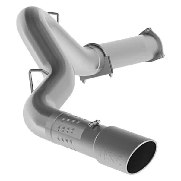 MBRP Exhaust MBRP S60300AL - 5 Inch Filter Back Single Side Aluminized Steel For 07-10 Silverado/Sierra 2500/3500 Duramax All LMM MBRP