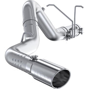 MBRP S6032304 - 4 Inch Filter Back Single Side T304 Stainless Steel For 11-19 Silverado/Sierra 2500/3500 Duramax MBRP