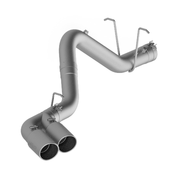 MBRP Exhaust MBRP S6033AL - 4 Inch Filter Back Dual Outlet Single Side Aluminized Steel For 11-19 Silverado/Sierra 2500/3500 Duramax MBRP