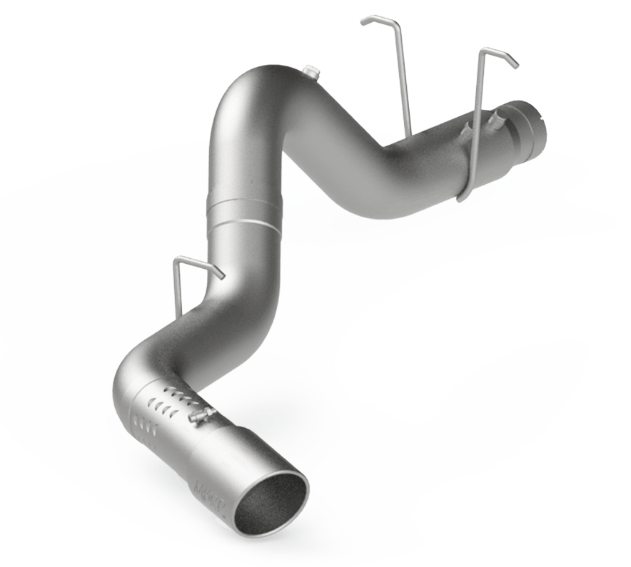 MBRP Exhaust MBRP S60360AL - 5 Inch Filter Back Single Side Aluminized Steel For 11-19 Silverado/Sierra 2500/3500 Duramax MBRP
