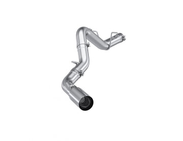 MBRP S6059304 - 20-25 Silverado/Sierra 2500/3500 T304 Stainless Steel 4 Inch Filter Back Single Side Exit Exhaust System MBRP 1