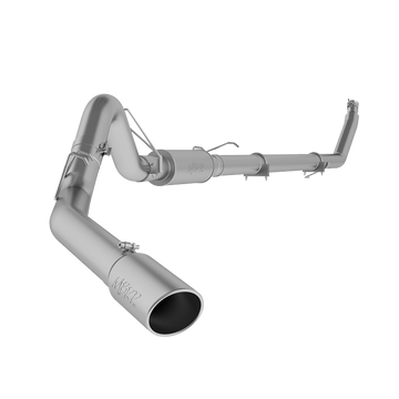 MBRP S6100409 - Dodge 4 Inch Turbo Back Single Side Armor Plus Series For 98-02 Dodge Ram 2500/3500 5.9L Cummins MBRP