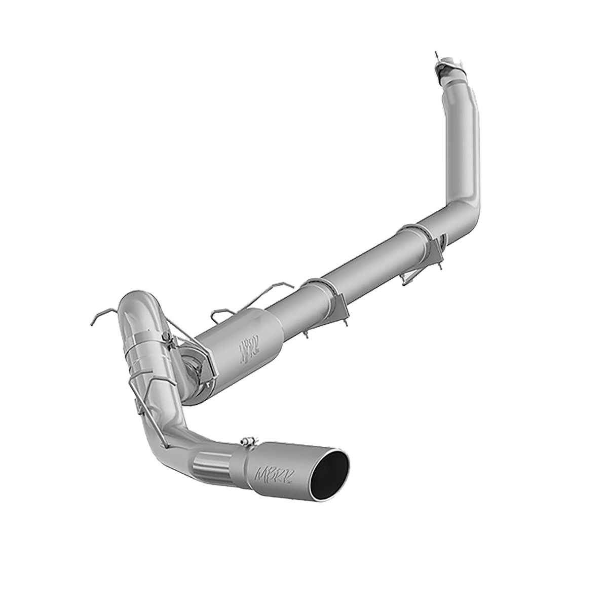 MBRP S6100AL - Dodge 4 Inch Turbo Back Single Side Armor Lite Series For 98-02 Dodge Ram 2500/3500 5.9L Cummins MBRP