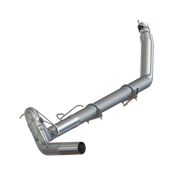 MBRP S6100PLM - Dodge 4 Inch Turbo Back Single Side No Muffler, Armor Lite For 98-02 Dodge Ram 2500/3500 Cummins MBRP