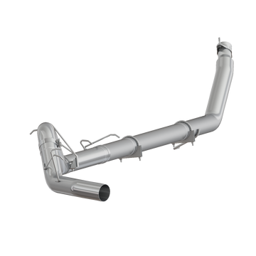 MBRP S6100SLM - Dodge 4 Inch Turbo Back Single, No Muffler, Armor Plus For 98-02 Dodge Ram 2500/3500 Cummins MBRP 1