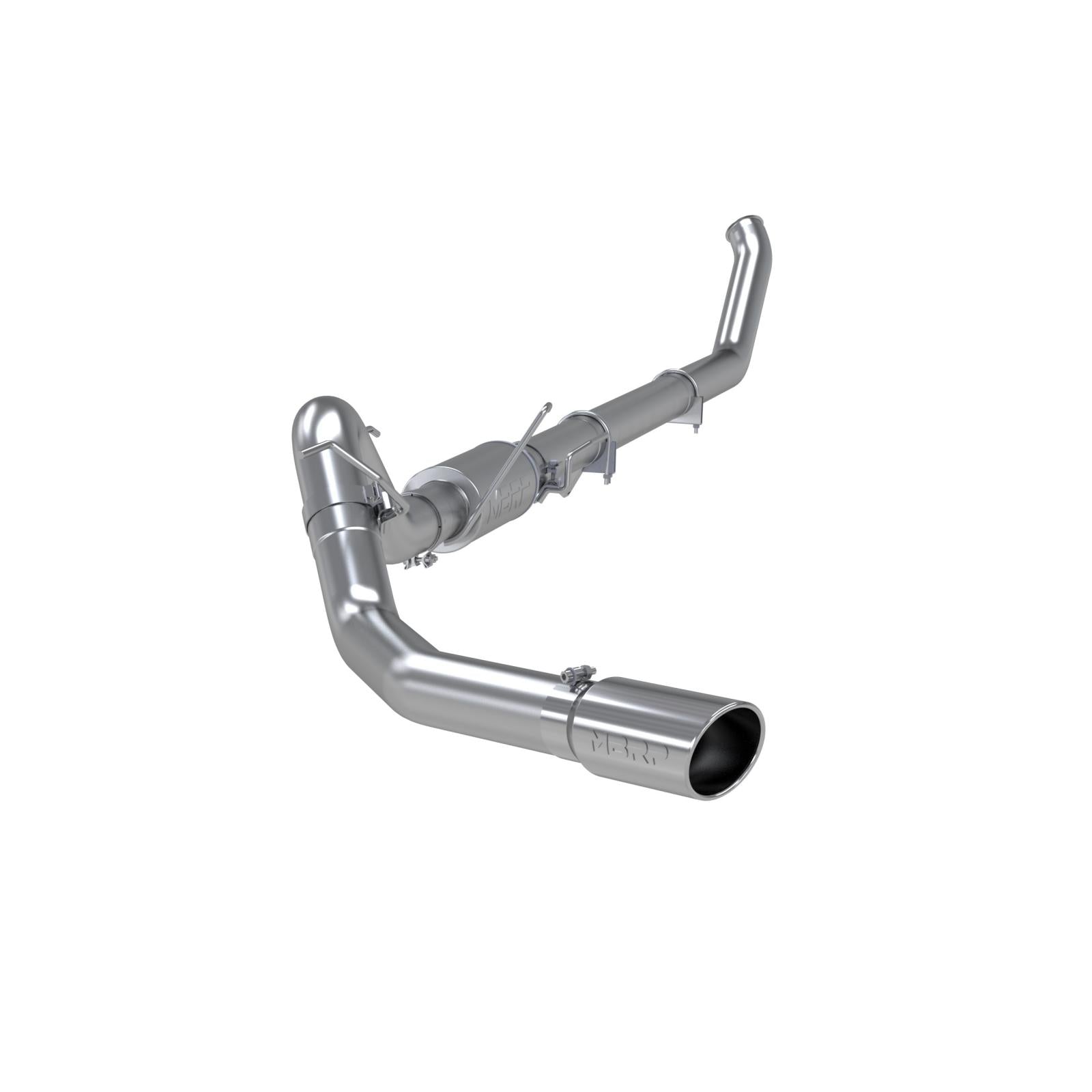 MBRP S6104409 - 4 Inch Turbo Back Single Side T409 Stainless Steel For 03-04 Dodge Ram 2500/3500 Cummins 5.9L Cummins 305hp Models 4WD only MBRP 1