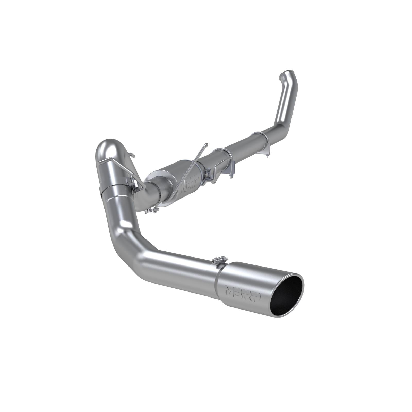 MBRP S6104AL - 4 Inch Turbo Back Single Side Aluminized Steel For 03-04 Dodge Ram 2500/3500 Cummins 5.9L Cummins 305hp Models MBRP
