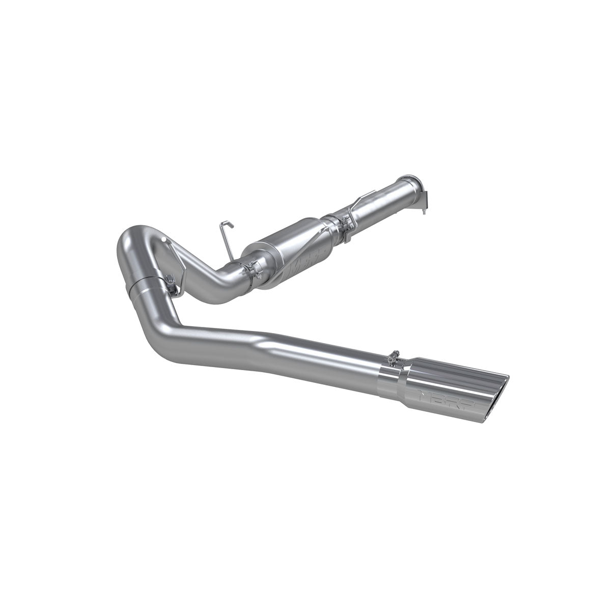 MBRP S6108409 - 4 Inch Cat Back Exhaust System Single Side Exit T409 Stainless Steel For 04-07 Dodge Ram 2500/3500 Cummins MBRP