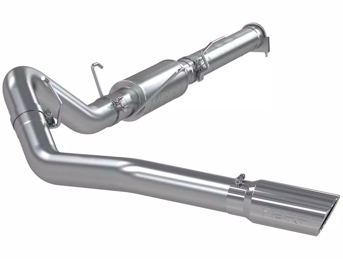 MBRP S6108409 - 4 Inch Cat Back Exhaust System Single Side Exit T409 Stainless Steel For 04-07 Dodge Ram 2500/3500 Cummins MBRP