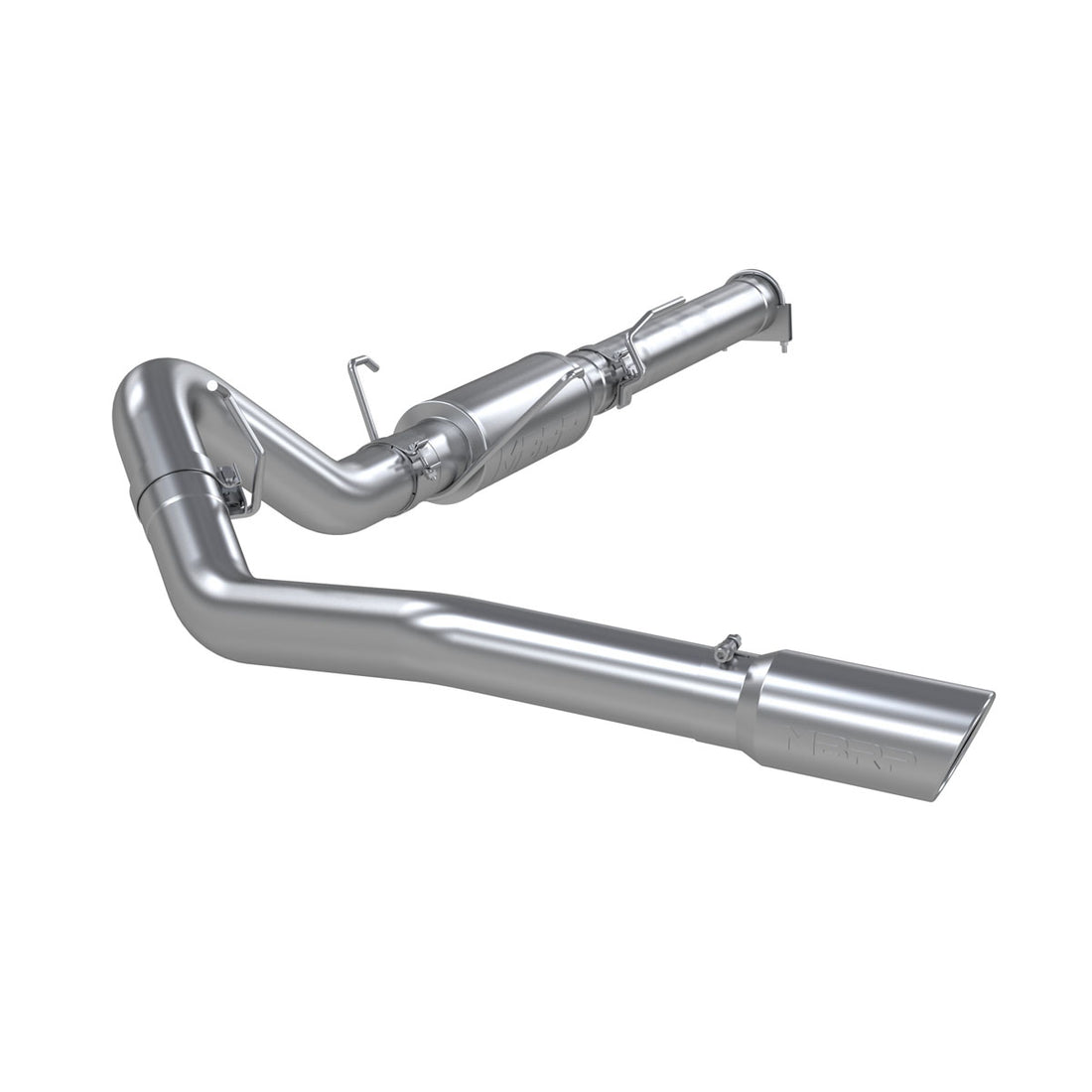MBRP S6108AL - 4 Inch Cat Back Exhaust System Single Side Exit Aluminized Steel For 04-07 Dodge Ram 2500/3500 Cummins MBRP