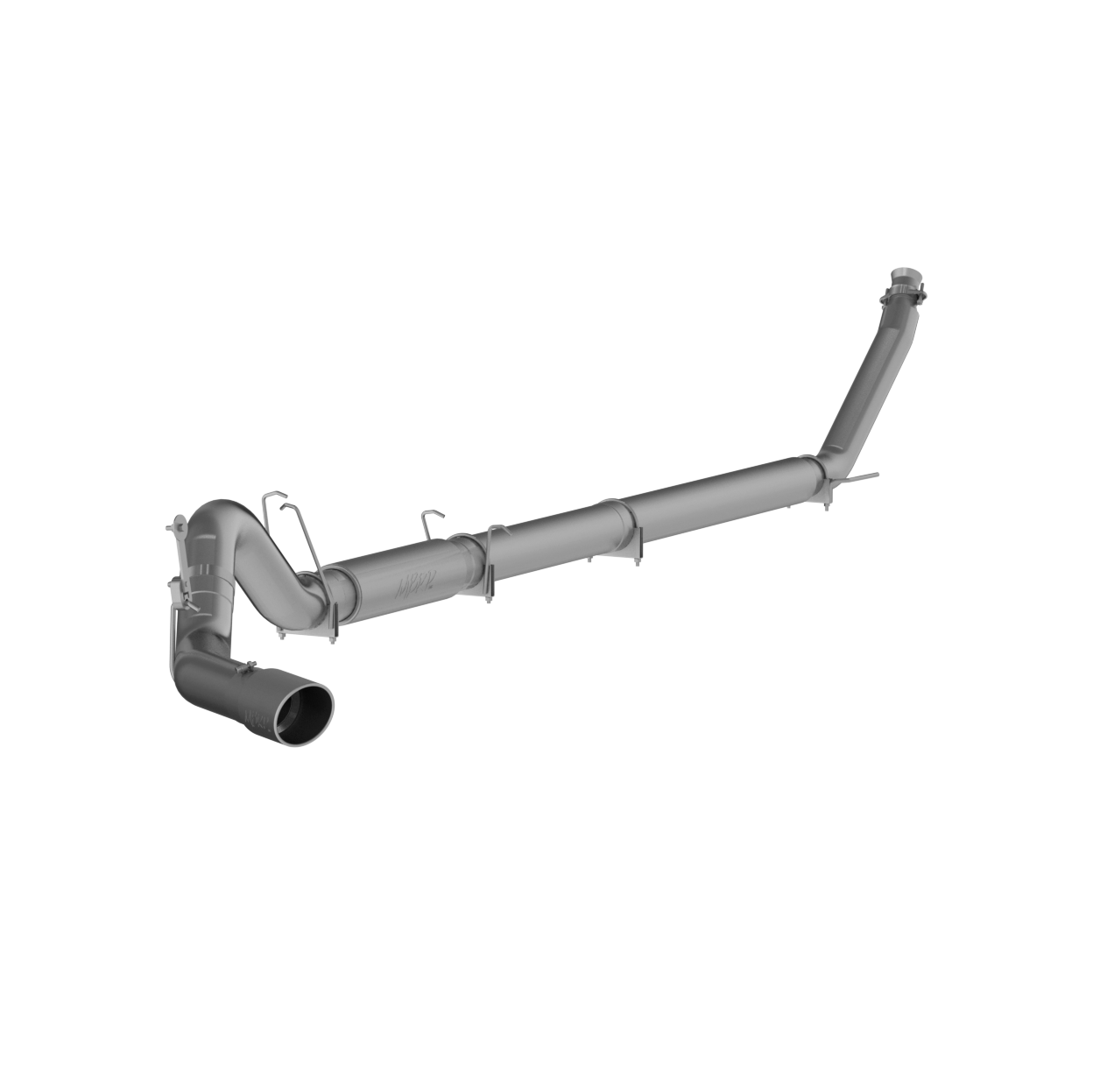 MBRP S61120409 - Dodge 5 Inch Turbo Back Single Side Exit Armor Plus For 98-02 Dodge Ram 2500/3500 Cummins MBRP