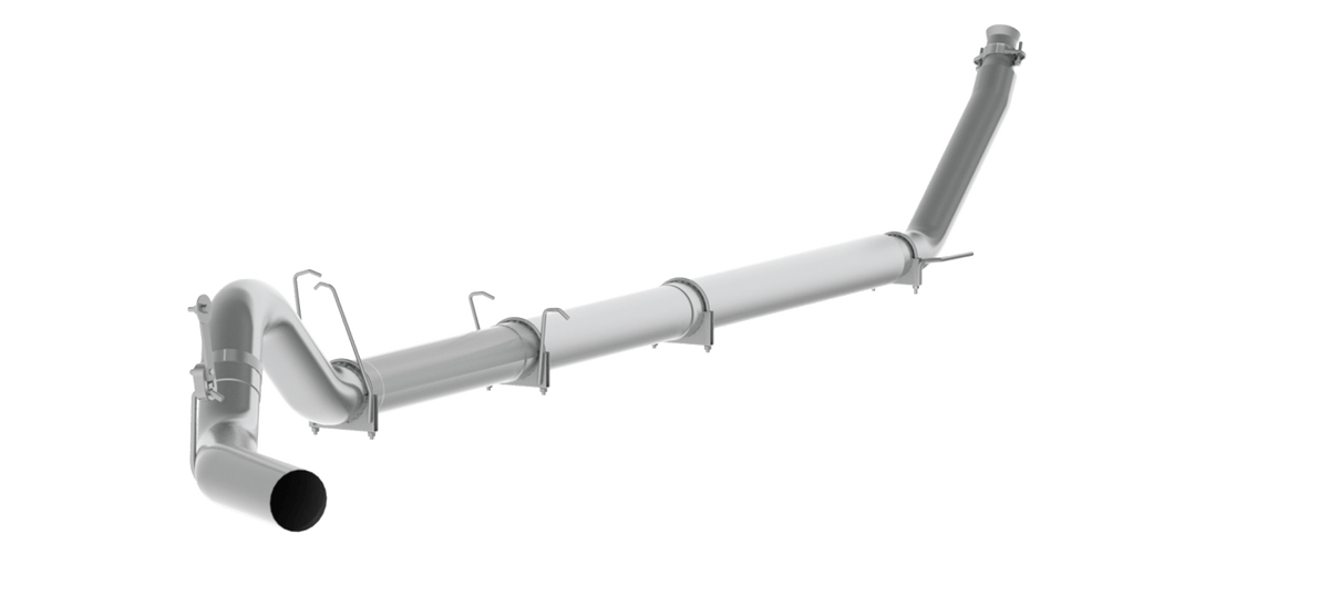 MBRP Exhaust MBRP S61120SLM - Dodge 5 Inch Single Side Turbo No Muffler Armor Plus For 98-02 Dodge Ram 2500/3500 Cummins MBRP
