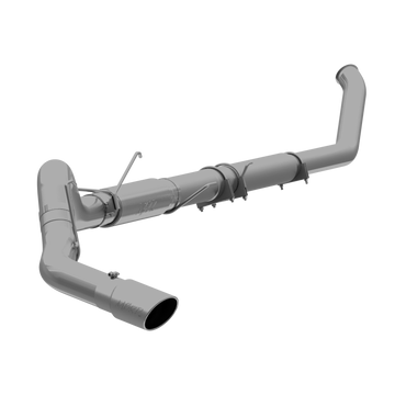 MBRP S61140409 - 5 Inch Turbo Back Single Side Exit T409 Stainless Steel For 03-04 Dodge Ram 2500/3500 Cummins MBRP