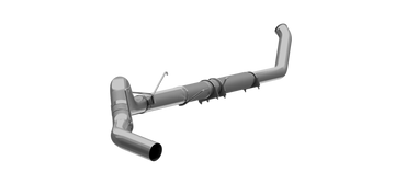 MBRP S61140PLM - 5 Inch Turbo Back Single Side Exit For 03-04 Dodge Ram 2500/3500 Cummins 1