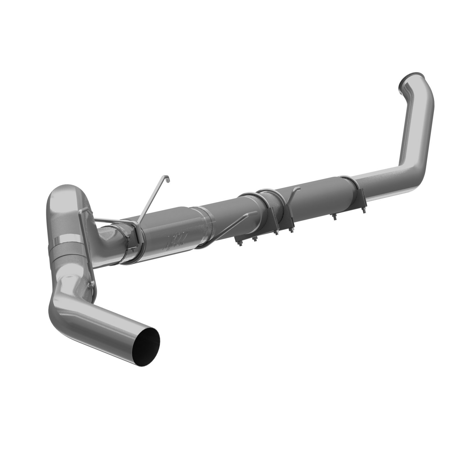 MBRP S61140P - 5 Inch Turbo Back Single Side Exit For 03-04 Dodge Ram 2500/3500 Cummins