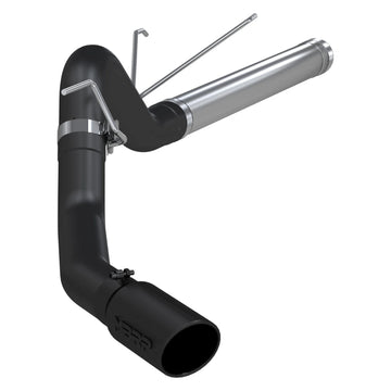 MBRP S6130BLK - 4 Inch Filter Back Single Side Black Coated For 07-12 RAM 2500/3500 Cummins 6.7L MBRP