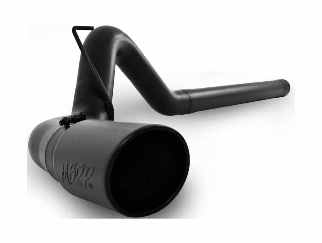 MBRP S6130BLK - 4 Inch Filter Back Single Side Black Coated For 07-12 RAM 2500/3500 Cummins 6.7L MBRP