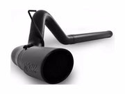 MBRP S6130BLK - 4 Inch Filter Back Single Side Black Coated For 07-12 RAM 2500/3500 Cummins 6.7L MBRP