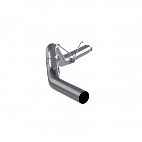 MBRP S61340PLM - 5 Inch Filter Back Exhaust Pipe Single Side, No Muffler, MBRP