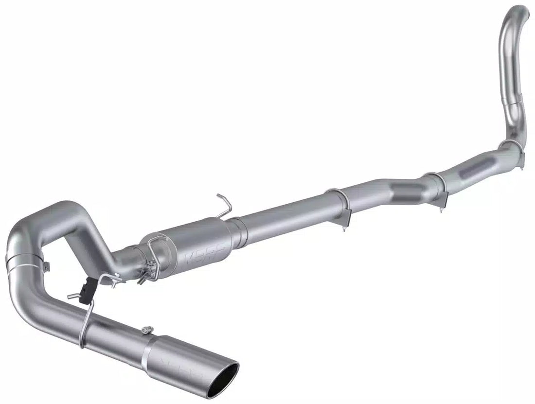 MBRP S6148AL - 4 Inch Turbo Back Single Side Exit Exhaust For 89-93 Dodge Ram D250/D350 Cummins 2WD MBRP