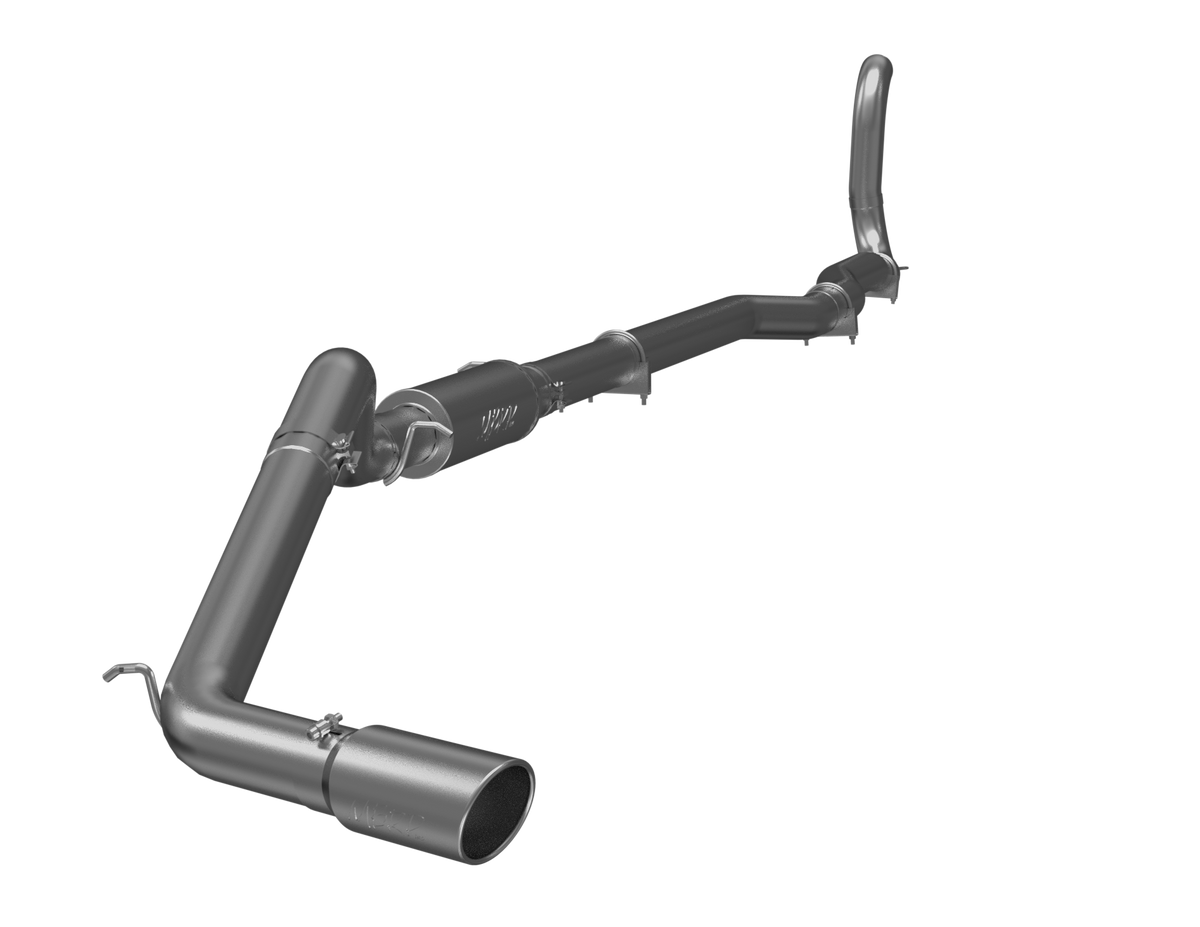 MBRP S6150409 - 4 Inch Turbo Back Single Side Exit Exhaust T409 Stainless Steel For 88-93 Dodge Ram D250/D350 Cummins 4WD only MBRP 1