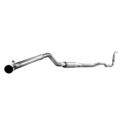 MBRP S6150P - 4 Inch Turbo Back Single Side Exit Exhaust For 88-93 Dodge Ram D250/D350 Cummins MBRP