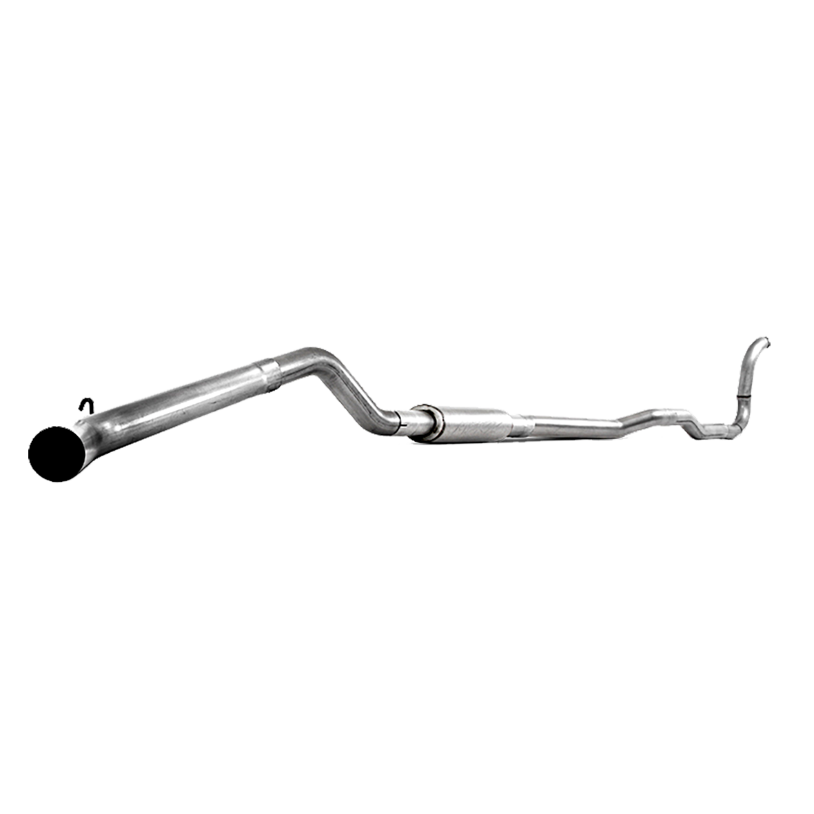 MBRP S6150P - 4 Inch Turbo Back Single Side Exit Exhaust For 88-93 Dodge Ram D250/D350 Cummins MBRP