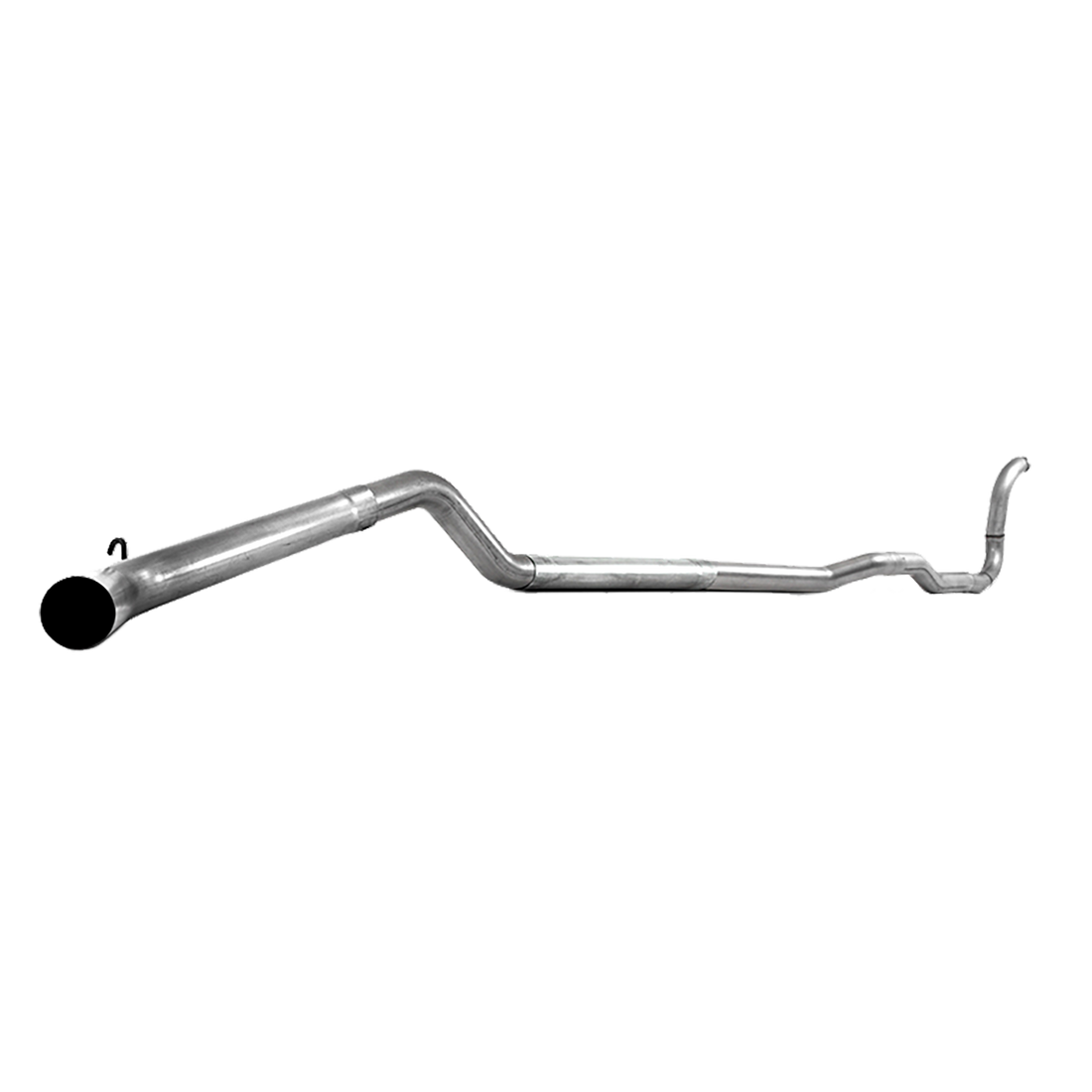 MBRP S6150PLM - 4 Inch Turbo Back Single Side 4WD Only No Muffler Aluminized Steel For 88-93 Dodge Ram D250/D350 Cummins MBRP 1