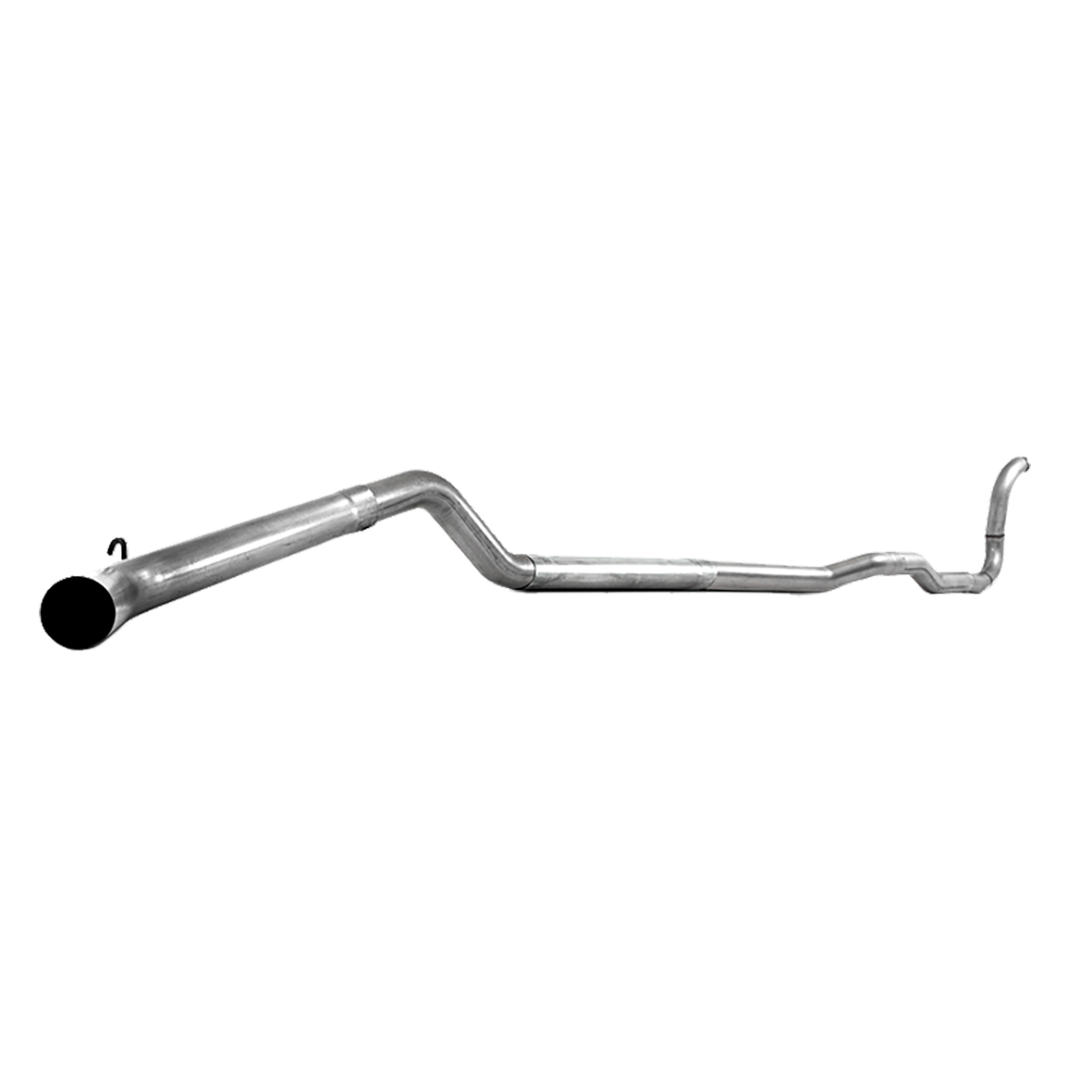 MBRP S6150PLM - 4 Inch Turbo Back Single Side 4WD Only No Muffler Aluminized Steel For 88-93 Dodge Ram D250/D350 Cummins MBRP 1