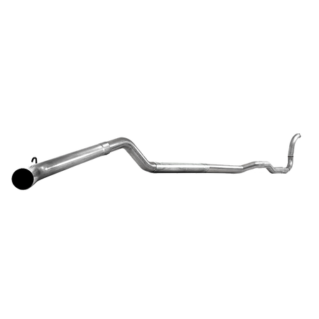MBRP S6150PLM - 4 Inch Turbo Back Single Side 4WD Only No Muffler Aluminized Steel For 88-93 Dodge Ram D250/D350 Cummins MBRP 1