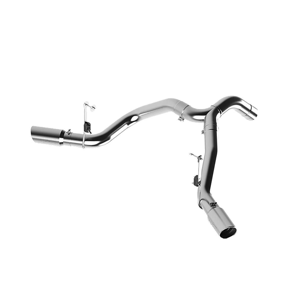 MBRP Exhaust MBRP S6168AL - 4 Inch Filter Back Cool Duals Aluminized Steel For 13-Up RAM 3500 Cummins MBRP