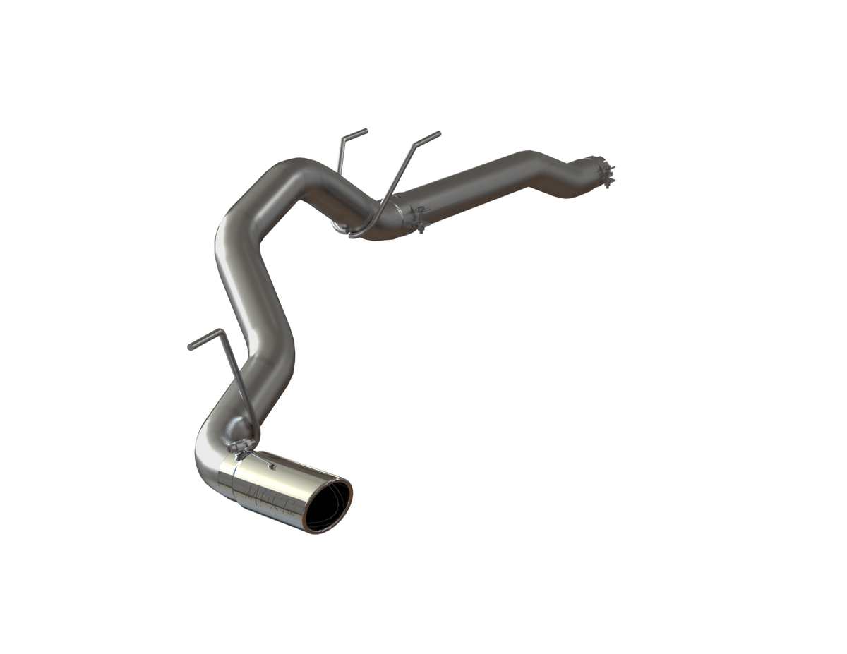 MBRP S6169409 - 3.5 Inch Filter Back Single Side Exit For 14-18 RAM 1500 3.0L EcoDiesel T409 Stainless Steel MBRP 1