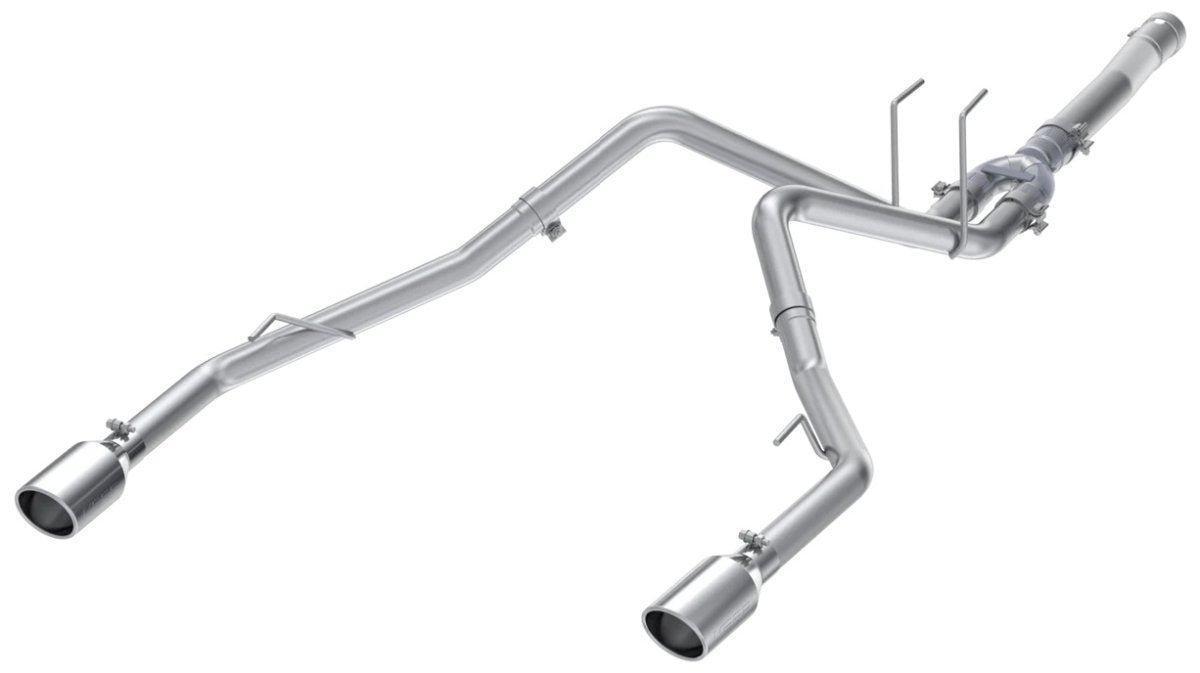 MBRP S6171AL - Filter Back Dual Split Rear Aluminized Steel For 14-18 RAM 1500 3.0L EcoDiesel MBRP