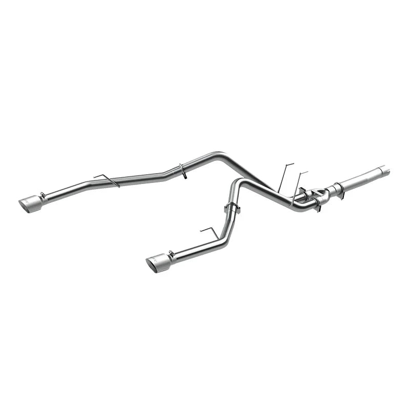 MBRP S6171AL - Filter Back Dual Split Rear Aluminized Steel For 14-18 RAM 1500 3.0L EcoDiesel MBRP