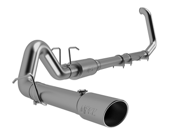 MBRP Exhaust MBRP S6200304 - 4 Inch Turbo Back Single Side Exit T304 Stainless Steel For 99-03 Ford F-250/350 7.3L Powerstroke MBRP