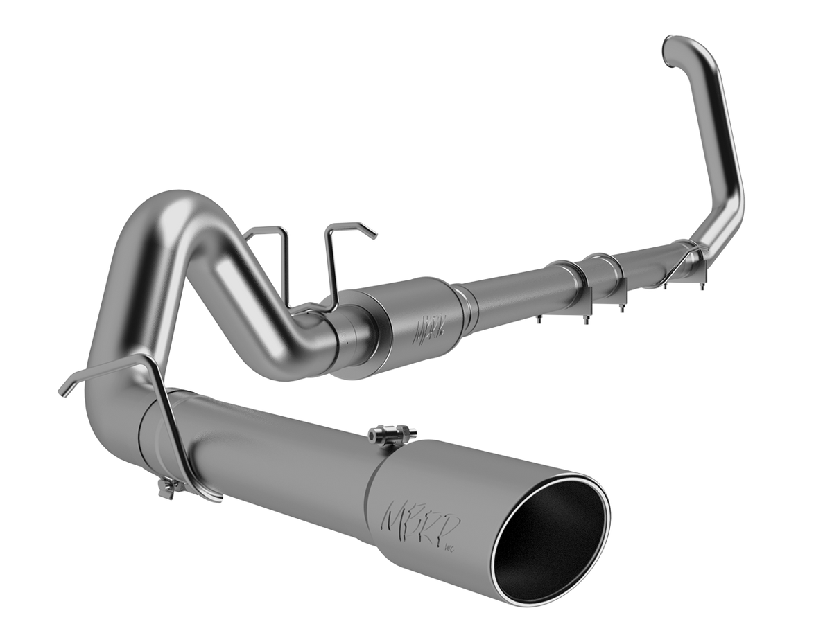 MBRP S6200AL - 4 Inch Turbo Back Single Side Exit Aluminized Steel For 99-03 Ford F-250/350 7.3L Powerstroke MBRP 1