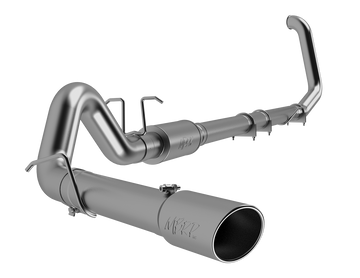 MBRP S6200AL - 4 Inch Turbo Back Single Side Exit Aluminized Steel For 99-03 Ford F-250/350 7.3L Powerstroke MBRP 1