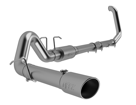 MBRP S6200AL - 4 Inch Turbo Back Single Side Exit Aluminized Steel For 99-03 Ford F-250/350 7.3L Powerstroke MBRP 1