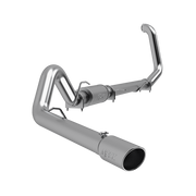 MBRP S6204409 - 4 Inch Turbo Back Single Side Exit T409 Stainless Steel For 99-03 Ford Excursion 7.3L MBRP