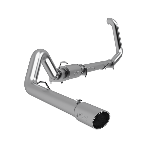 MBRP S6204409 - 4 Inch Turbo Back Single Side Exit T409 Stainless Steel For 99-03 Ford Excursion 7.3L MBRP